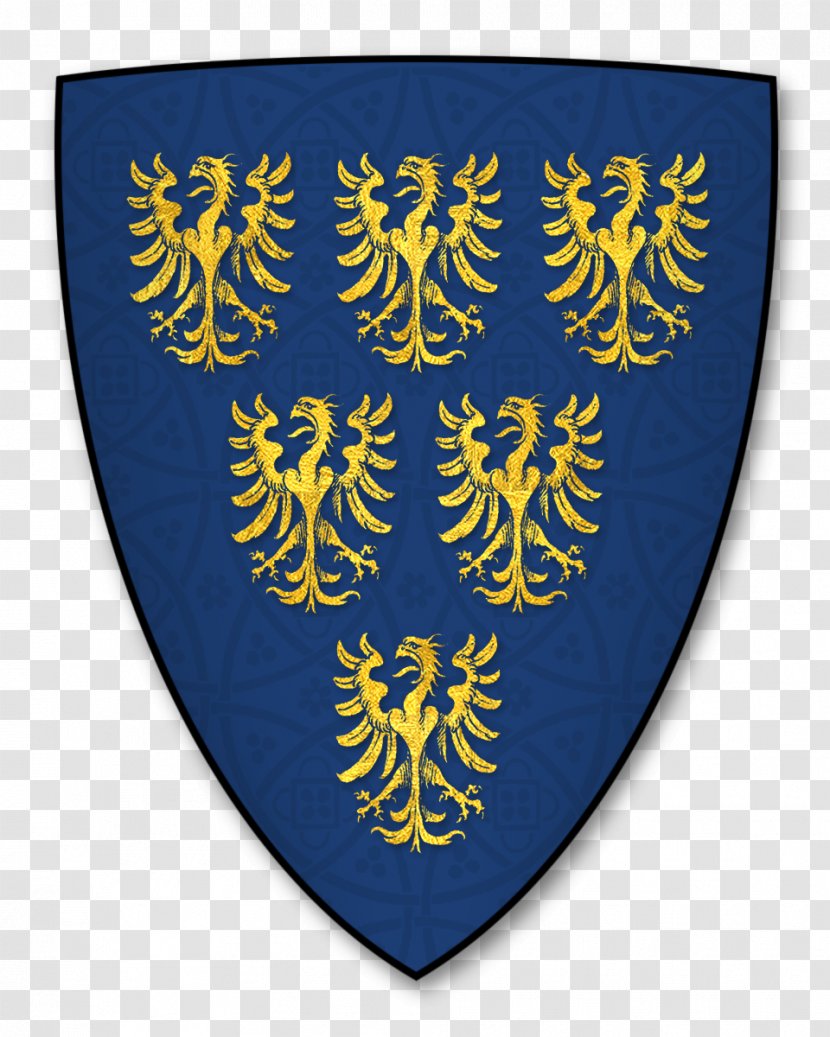 Roll Of Arms Aspilogia Earl Salisbury Amiens Vidame - Knight Banneret Transparent PNG
