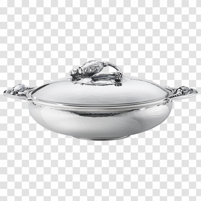 Silver Tableware Georg Jensen A/S Tray Teapot - Vegetable Dish Transparent PNG