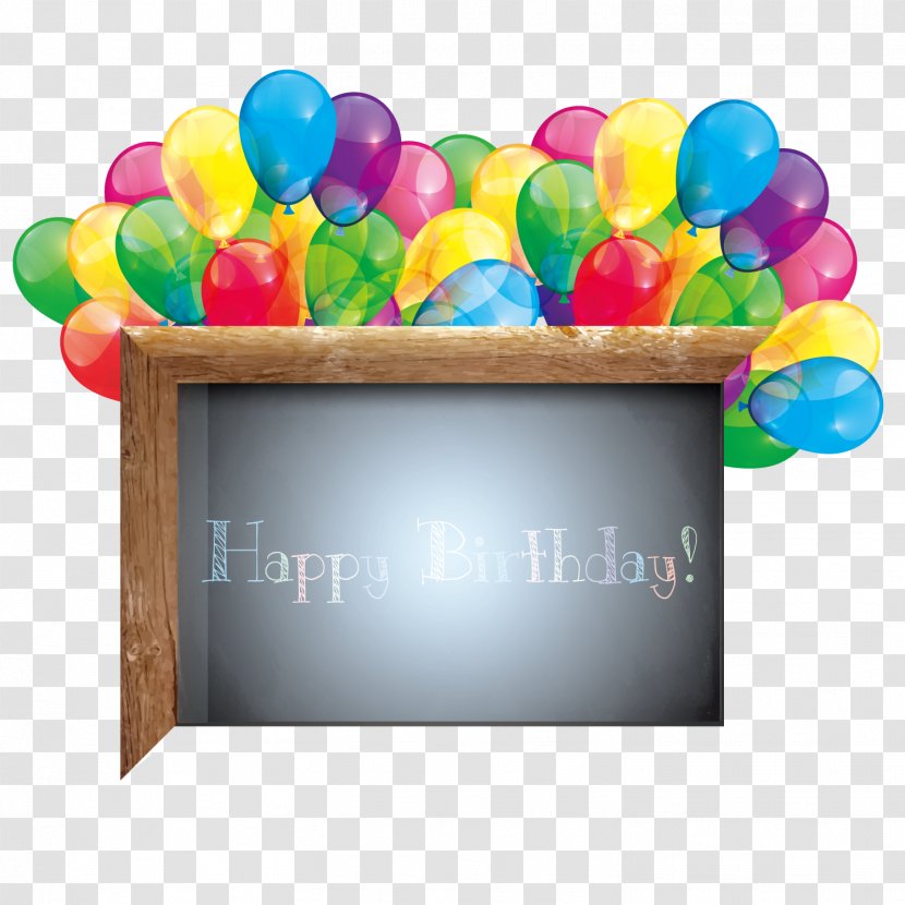 Birthday Party Poster Transparent PNG