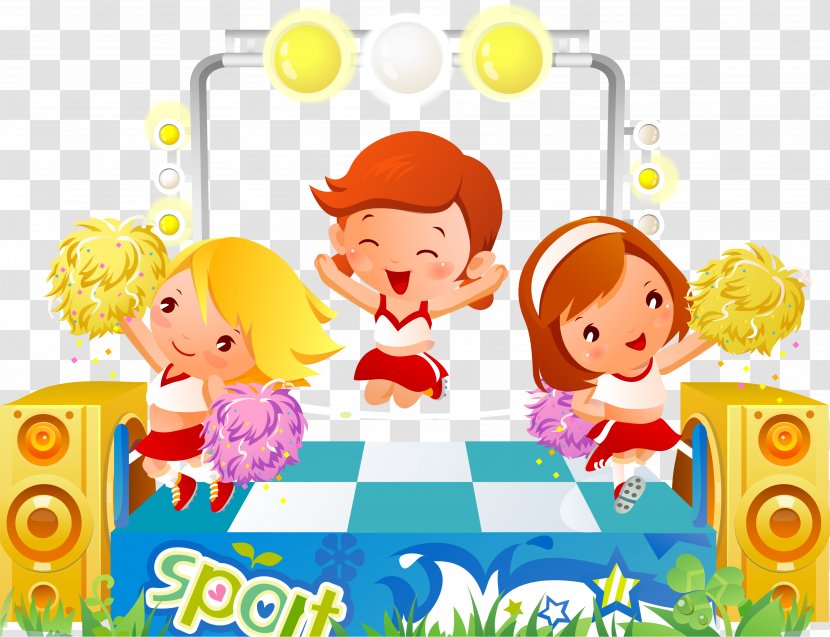 Cartoon Download Sport - Toddler - Child Transparent PNG