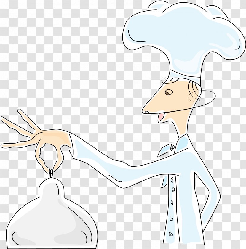 Line Art Cartoon Mammal Clip - Tree - Cooking Illustrations Transparent PNG