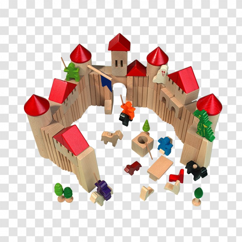 Toy Block Castle Infant Knight - Imagination - Blocks Transparent PNG