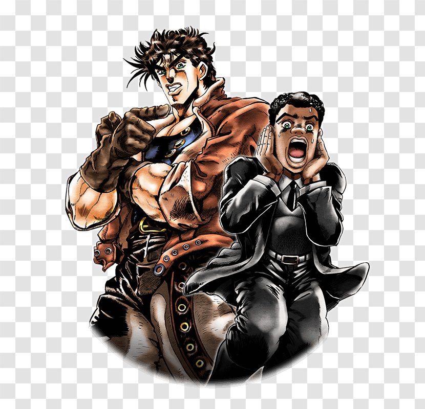 Joseph Joestar Jonathan JoJo's Bizarre Adventure Cartoon - Aggression Transparent PNG