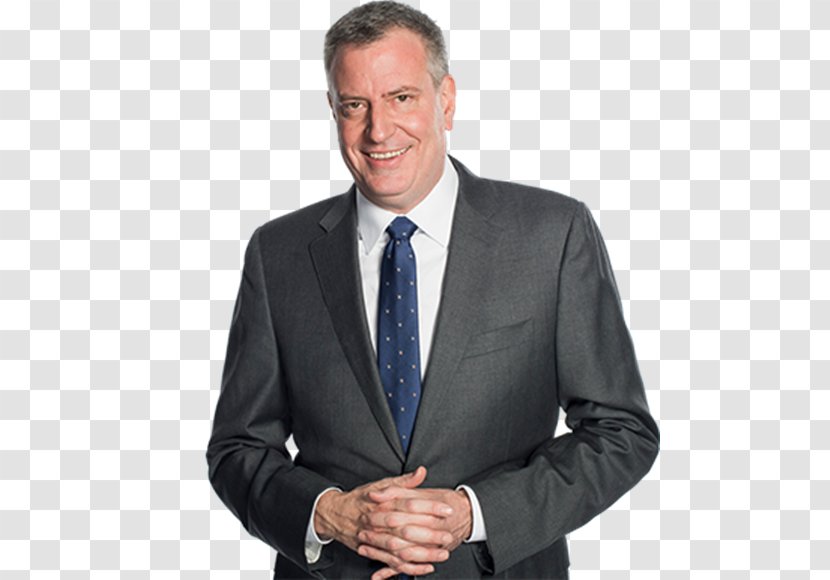 Bill De Blasio Queens New York City Law Department Mayor Of Democratic Party - Gentleman Transparent PNG