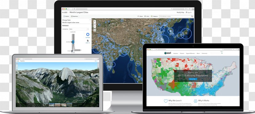 ArcGIS Map Esri Visualization Data Transparent PNG