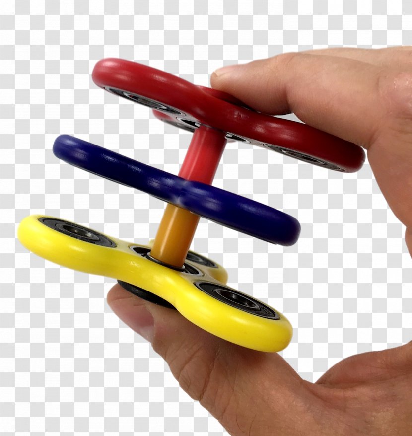 Fidget Spinner Fidgeting Toy - Entertainment Transparent PNG