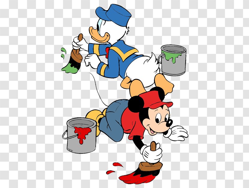 Mickey Mouse Goofy Donald Duck Minnie Clip Art Transparent PNG