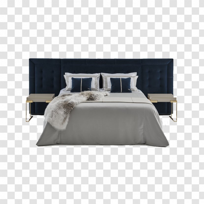 Bed Frame Bedside Tables Bedroom Furniture Sets - Fendi Transparent PNG