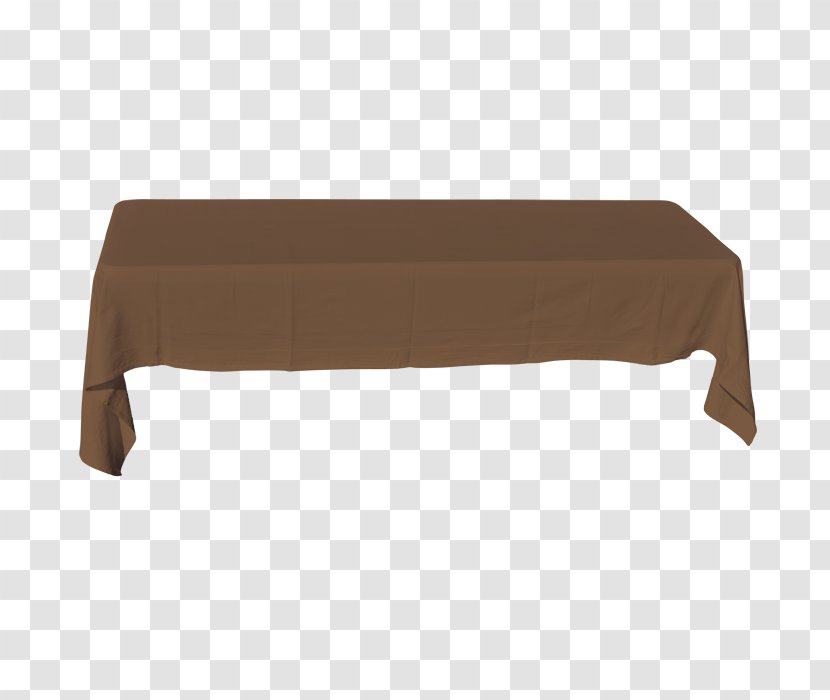 Tablecloth Furniture Interior Design Services Rectangle - Table - Chocolat Transparent PNG