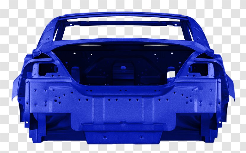 Bumper Car Door Automotive Design - Cobalt Blue Transparent PNG