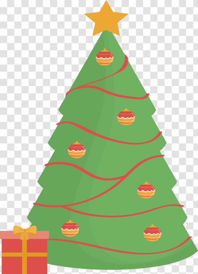 Christmas Tree Gift - Fir - Decoration Transparent PNG