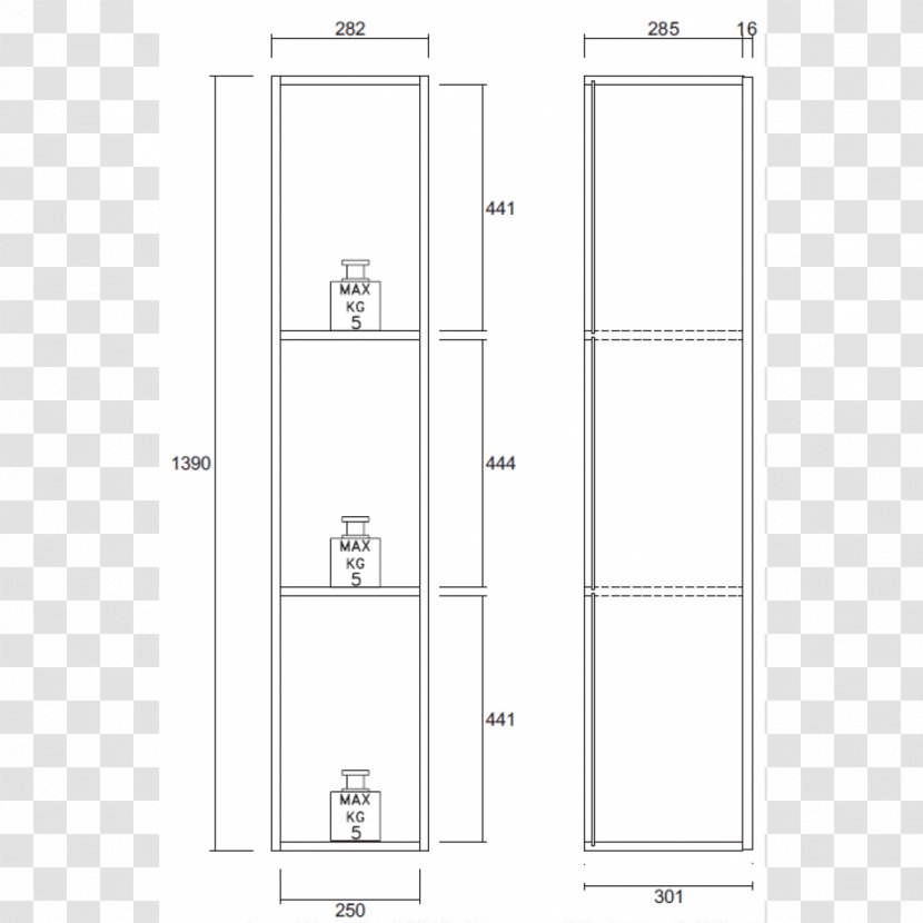Plumbing Fixtures Line Furniture Angle - Rectangle Transparent PNG
