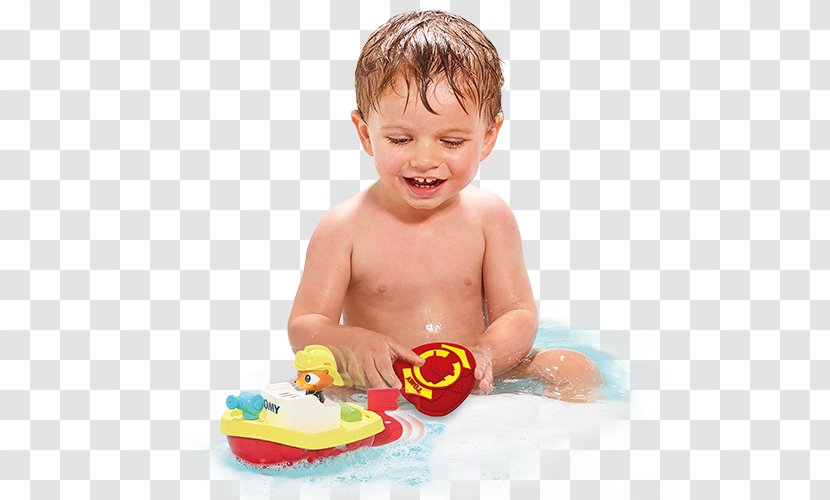 Toy Fireboat Child Tomy Firefighter - Boat Transparent PNG