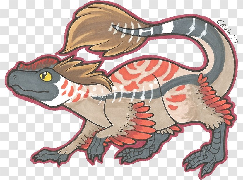 Velociraptor Reptile Amphibian Art - Fictional Character - Oboe Transparent PNG