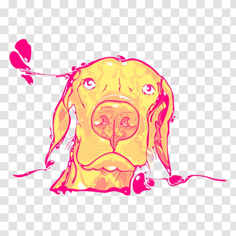 Dog Illustration Graphic Design Art Director - Heart Transparent PNG