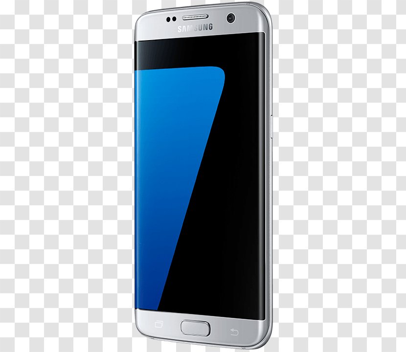 Samsung GALAXY S7 Edge Smartphone LTE 32 Gb - Silver Transparent PNG