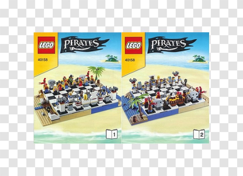 Lego Chess Pirates LEGO 40158 Set - Piracy - Seagull Ports Transparent PNG