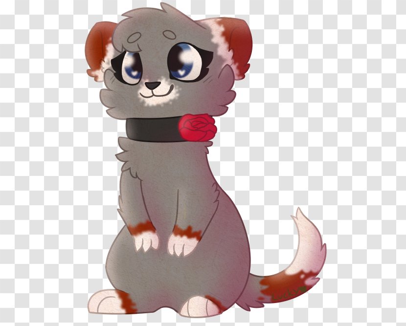 Whiskers Cat Cartoon Dog Canidae - Figurine Transparent PNG