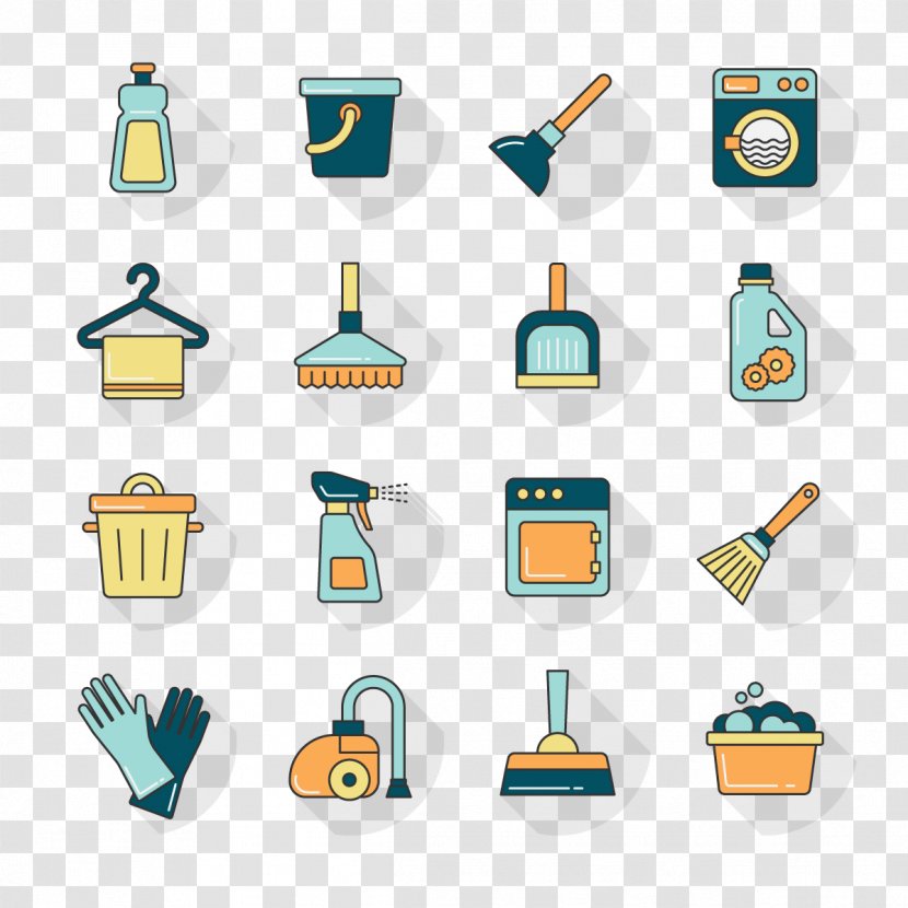 Cleaner Washing Machine Laundry Bucket Icon - Maid Service - Vector Cleaning Transparent PNG