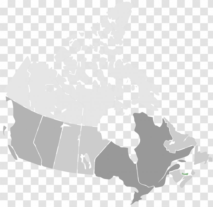 Provinces And Territories Of Canada Map 2009 Flu Pandemic In - World Transparent PNG