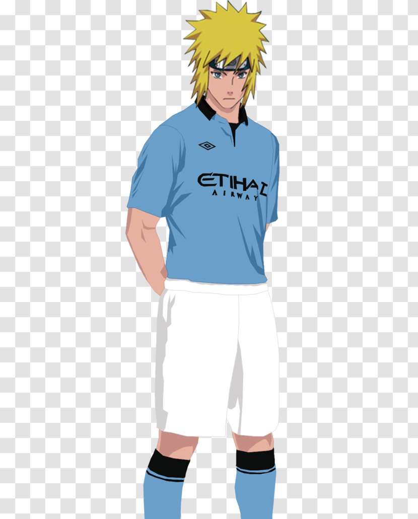 Jersey Minato Namikaze Kakashi Hatake Manchester City F.C. - Headgear - T-shirt Transparent PNG