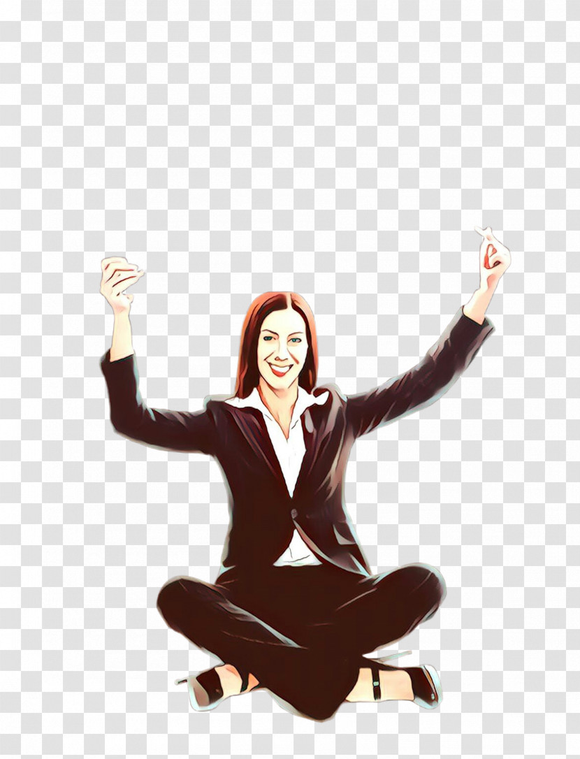 Sitting Gesture Happy Smile Transparent PNG