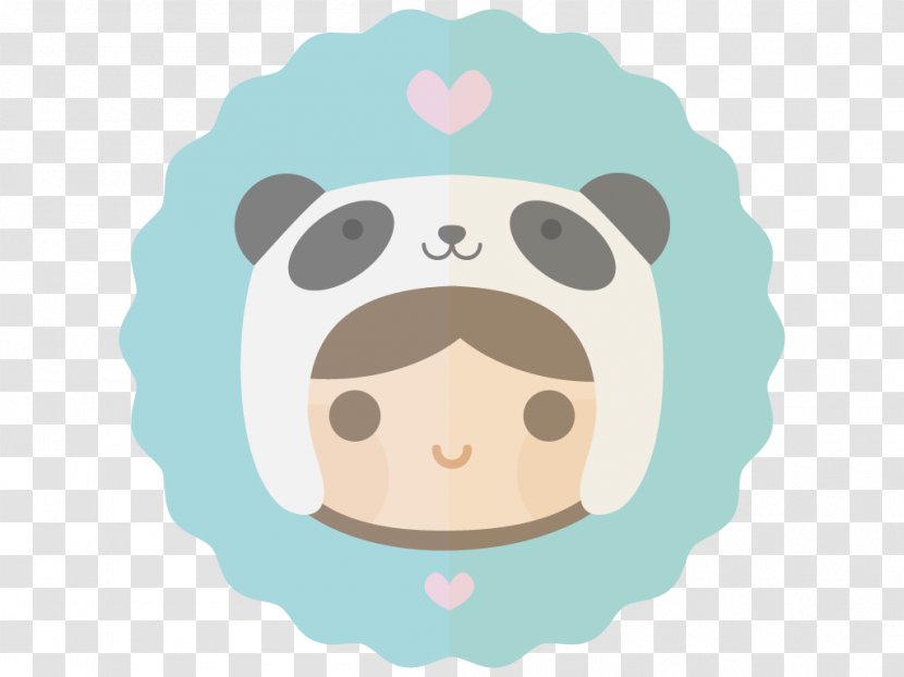 Giant Panda Bear Baby Pandas Cuteness - Facial Expression - Kawaii Transparent PNG
