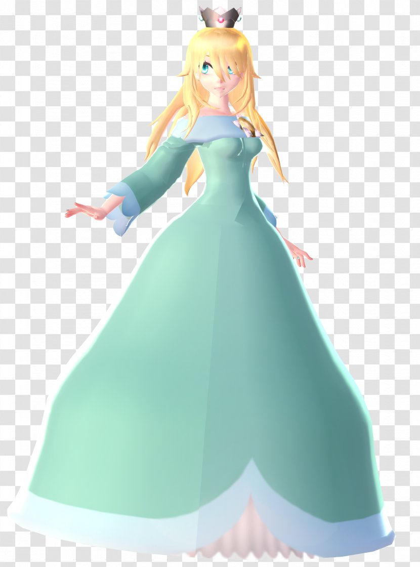 Rosalina Princess Peach Daisy Super Mario Galaxy Bowser - Ball Gown Design Transparent PNG