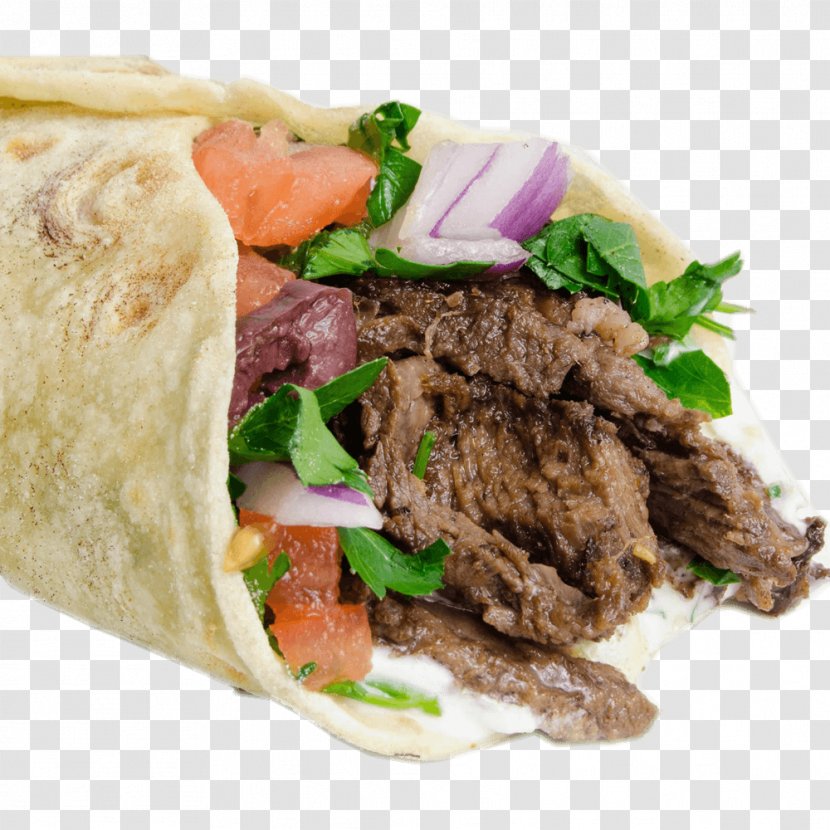 Shawarma Mediterranean Cuisine Lebanese Middle Eastern Wrap - Food Transparent PNG