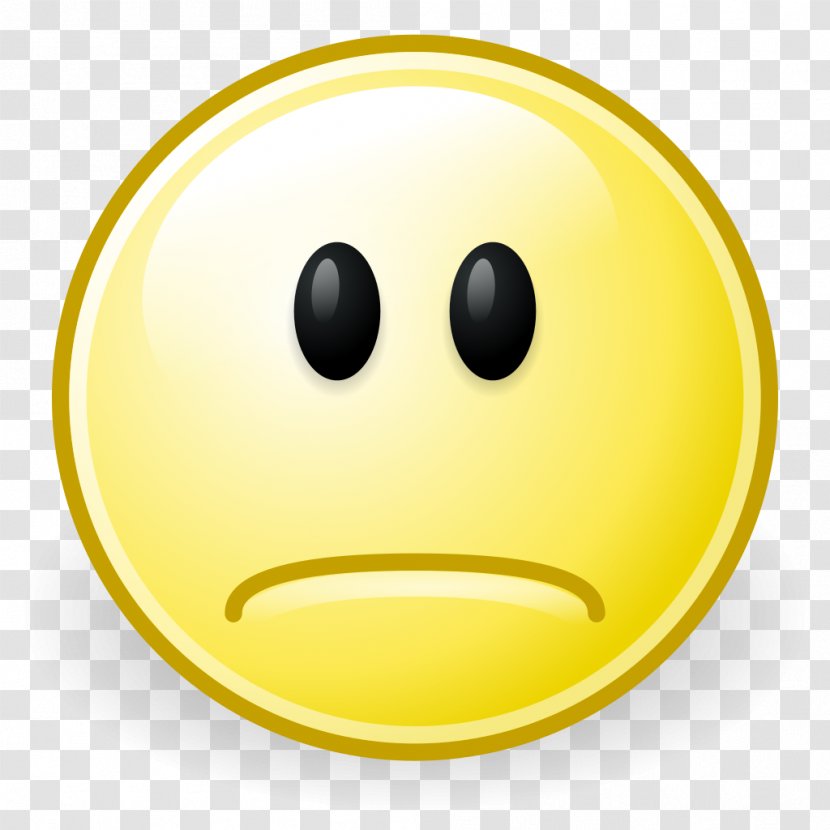 Face Worry Smiley Emoticon Clip Art - Anxiety - Sad Transparent PNG