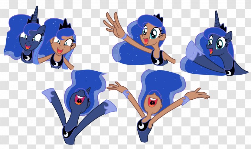 Princess Luna Pony Celestia Rainbow Dash Pinkie Pie - Cartoon - Happy Feet Transparent PNG