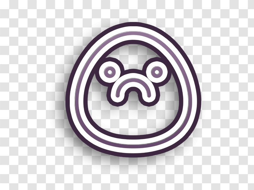 Sad Icon Emoji Icon Transparent PNG