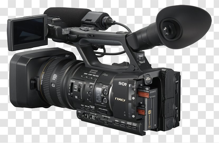 Samsung NX5 Sony NEX-5 Video Cameras NXCAM HXR-NX100 - Camera Accessory Transparent PNG