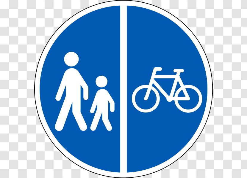 Traffic Sign Bicycle - Regulatory Transparent PNG