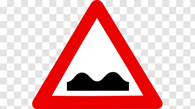 Traffic Signs Manual Speed Bump Road In Bangladesh - Bode Transparent PNG