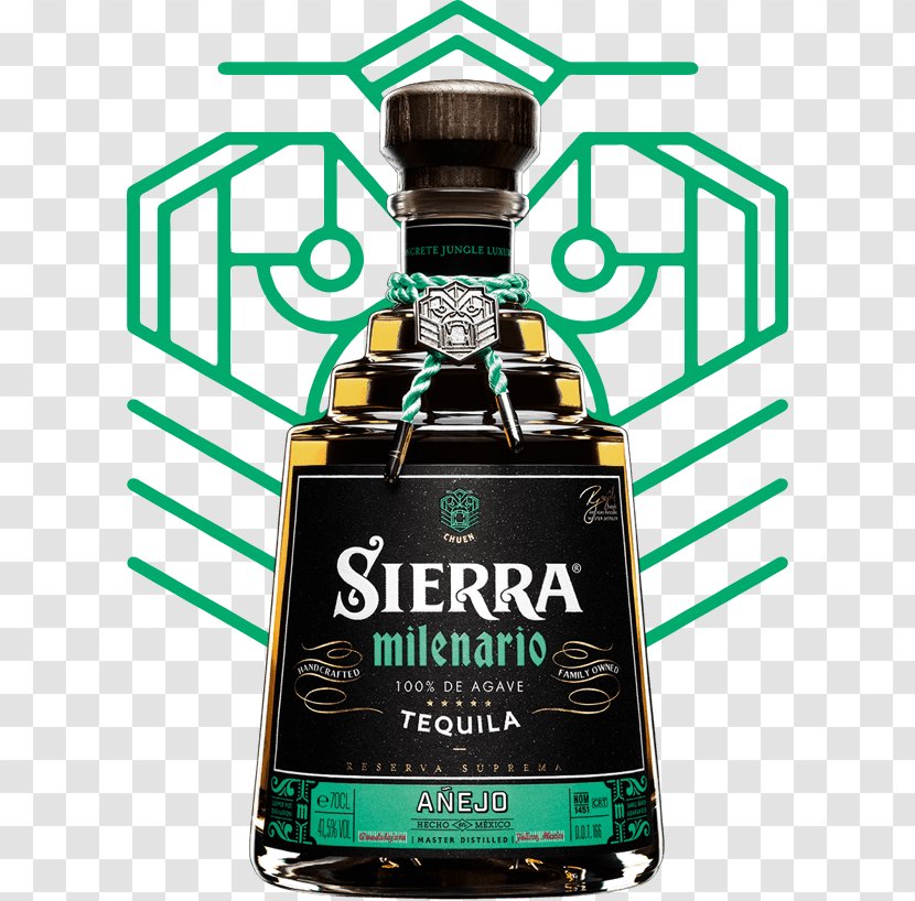 Sierra Milenario Tequila Blanco Liqueur Liquor Anejo - Schnapps - Drink Transparent PNG