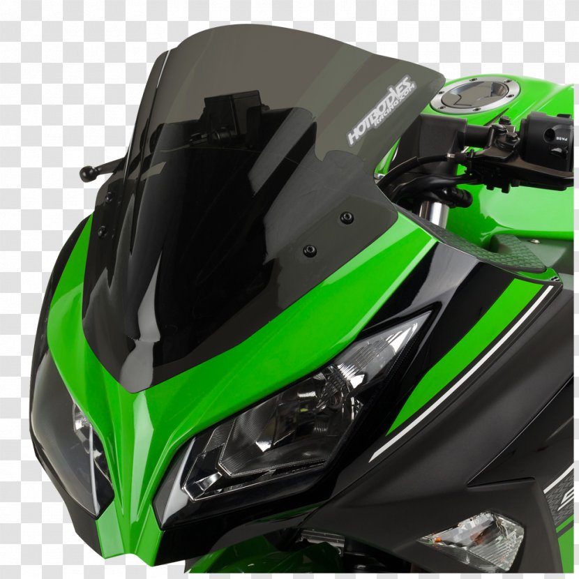 Car Motorcycle Helmets Kawasaki Ninja 300 250R Windshield - Auto Part Transparent PNG