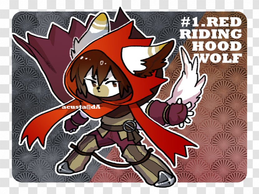 Cartoon Character Fiction - Fictional - Red Riding Hood Transparent PNG
