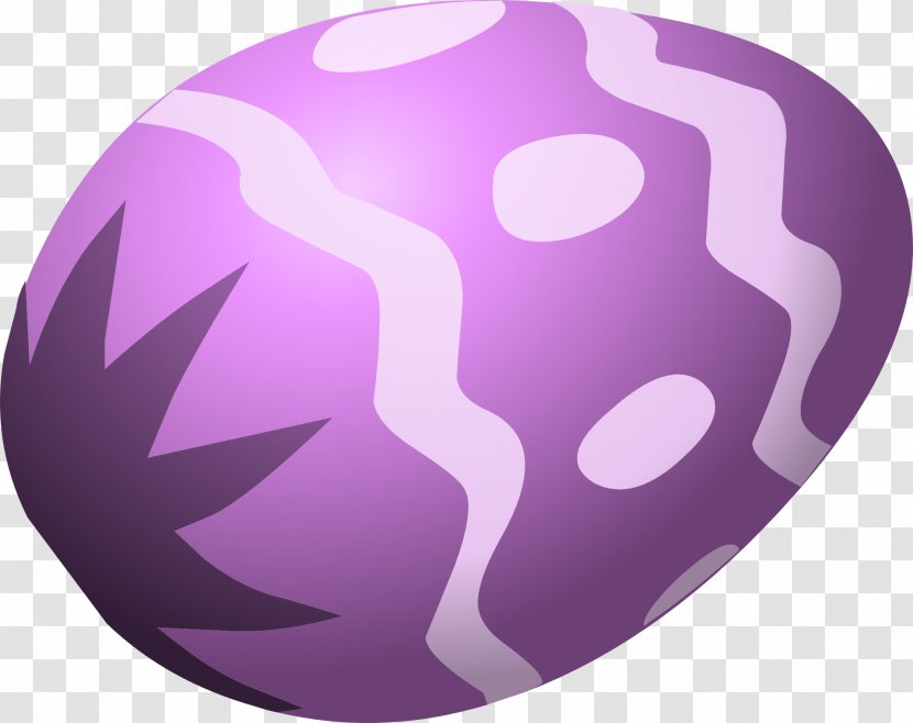 Hurst Easter Illustration - Tradition - Purple Eggs Transparent PNG