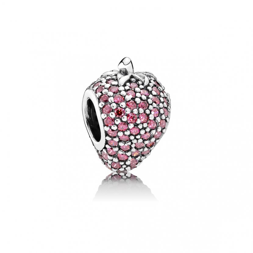 Pandora Charm Bracelet Cubic Zirconia Strawberry - Fashion Accessory Transparent PNG