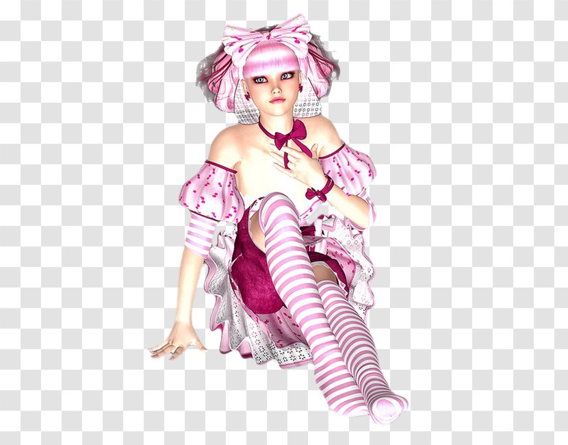 Costume Design Pink M Character Fiction - Sainte Therese De Lisieux Transparent PNG