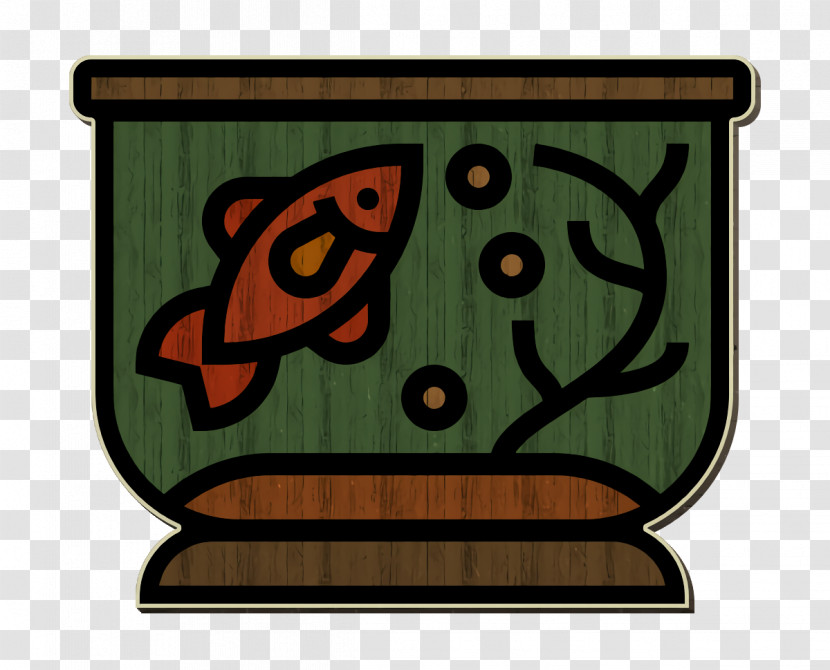 Fish Icon Fish Tank Icon Home Decoration Icon Transparent PNG