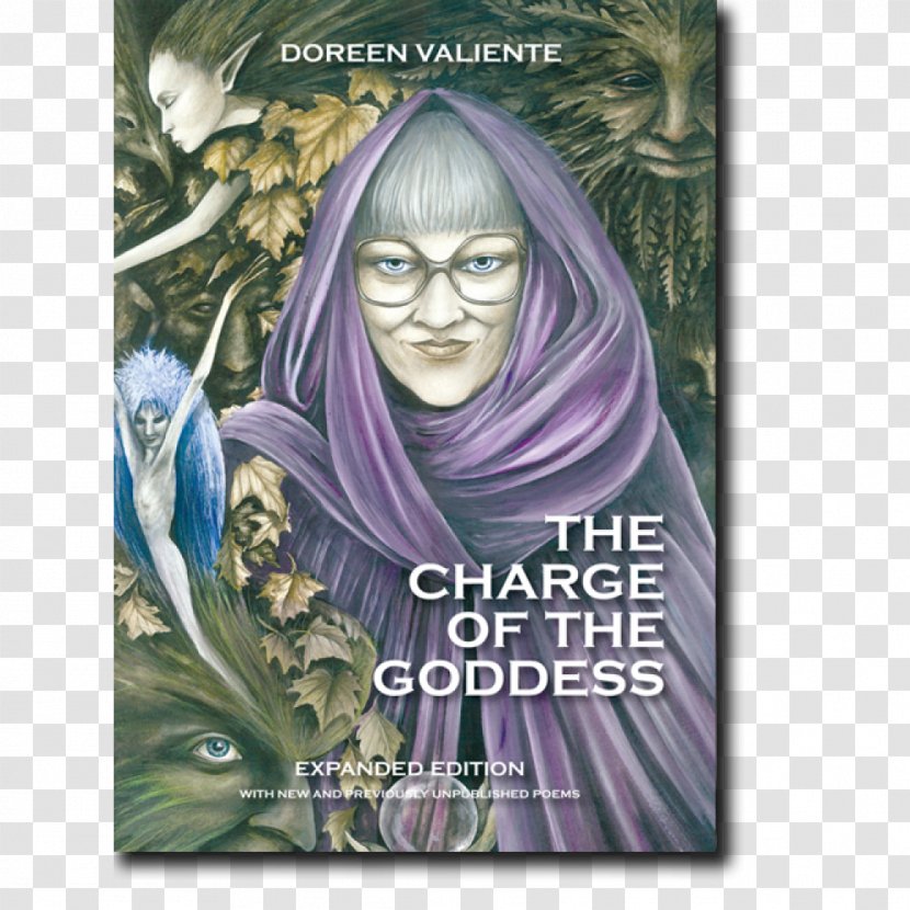 Doreen Valiente Witch Charge Of The Goddess Natural Magic Witchcraft For Tomorrow - Book Transparent PNG