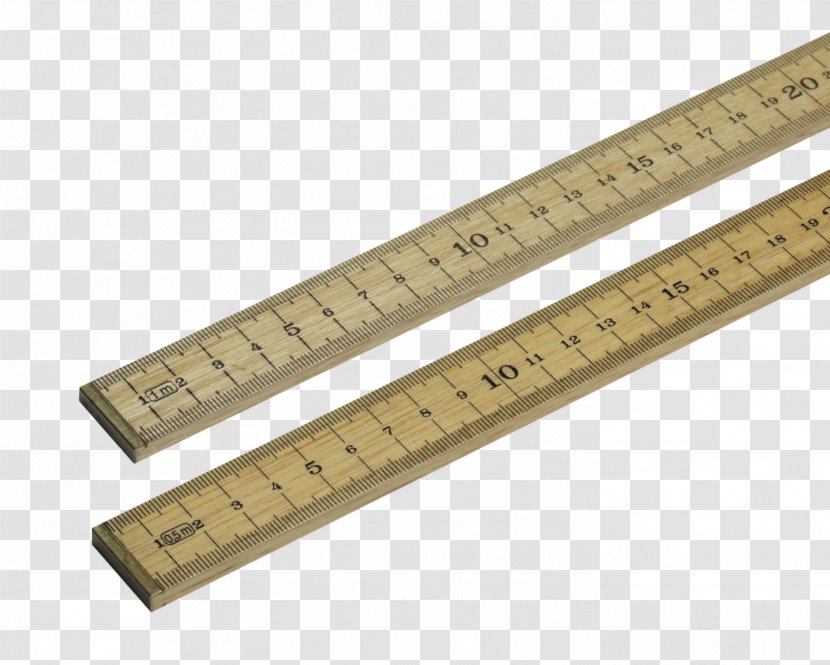 Ruler Wood Length Millimeter Centimeter Transparent PNG