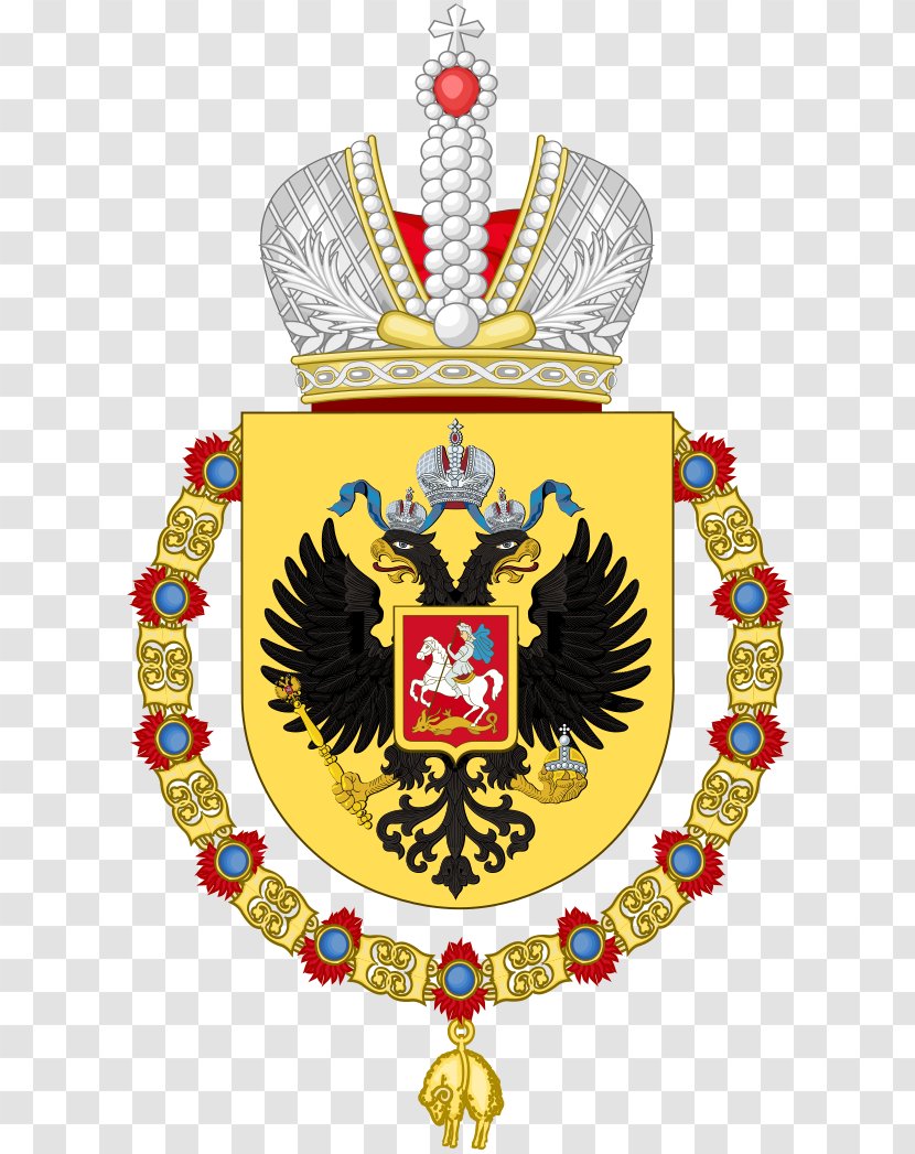Order Of The Golden Fleece Coat Arms Heraldry - Rus Russia Romanov Transparent PNG