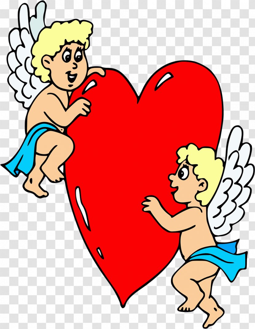Cupid Heart Valentine's Day Clip Art - Tree Transparent PNG