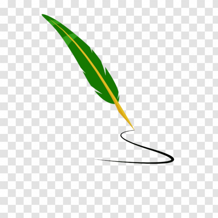 Paper Quill Pen Clip Art - Plant - Feather Transparent PNG