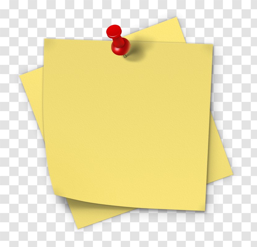 Post-it Note Paper Sticker Sticky Notes Adhesive - Label Transparent PNG
