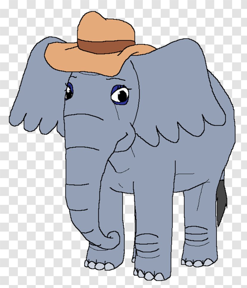 African Elephant Indian Drawing Wikia - Cartoon - Grandma Transparent PNG