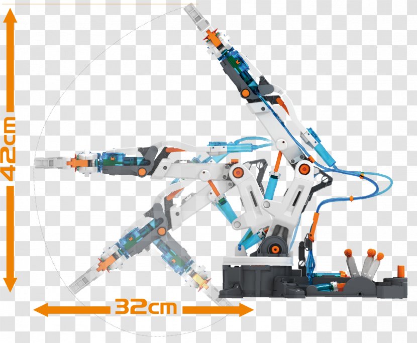 Robotic Arm Hydraulics Robotics - Robot Transparent PNG